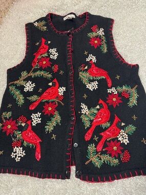 Cardinal sweater vest womens PM